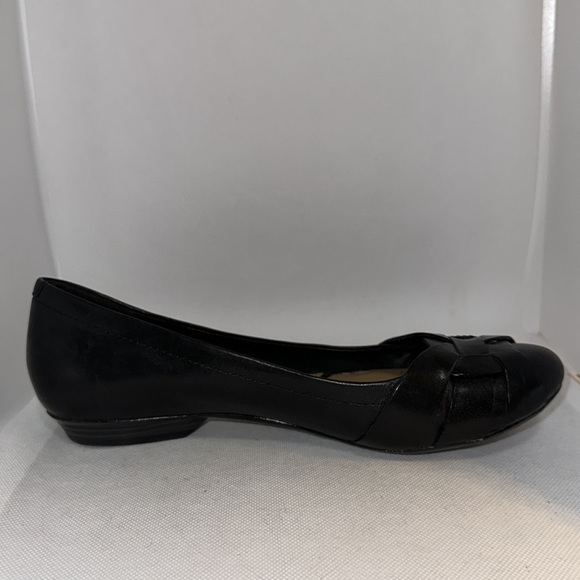 Naturalizer N5 Comfort Black Leather Maude Ballet Flat Size 8 - EUC - Picture 9 of 12